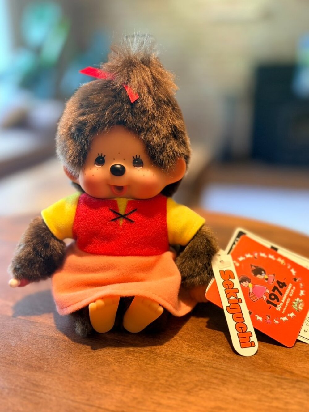 NWT Monchhichi Sekiguchi 1974 50th Anniversary Doll | Japan Exclusive